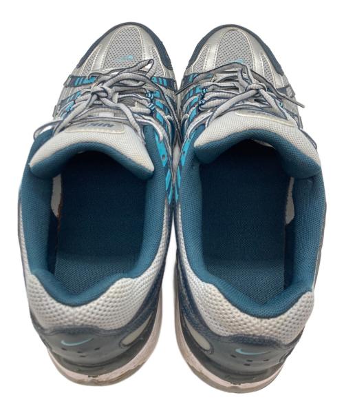NIKE（ナイキ）NIKE (ナイキ) P-6000 armory navy/metallic silver(ピーろくせん アーモリーネイビー／メタリックシルバー) シルバー×ブルー サイズ:SIZE28.5㎝の古着・服飾アイテム