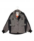 MAISON MAVERICK PRESENTSメゾン マヴェリック プレゼンツ）の古着「ジャケット」｜グレー×ブラック