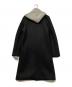 ZARA (ザラ) デタッチャブルフードコントラストコート グレー×ブラック サイズ:SIZEXS：7000円