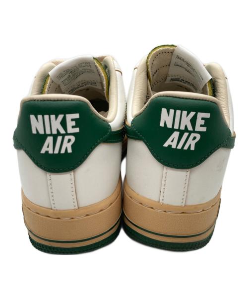 NIKE（ナイキ）NIKE (ナイキ) WMNS AIR FORCE 1 '07 LV8 SAIL/GORGE GREEN-SESAME-PEARL WHITE ホワイト×グリーン サイズ:24.5の古着・服飾アイテム