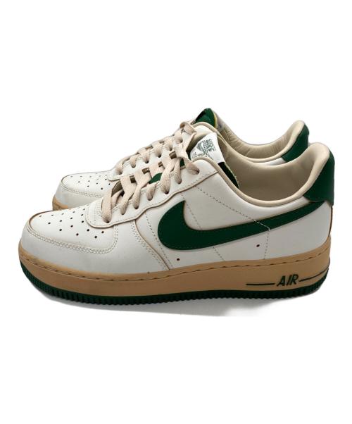 NIKE（ナイキ）NIKE (ナイキ) WMNS AIR FORCE 1 '07 LV8 SAIL/GORGE GREEN-SESAME-PEARL WHITE ホワイト×グリーン サイズ:24.5の古着・服飾アイテム