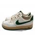 NIKE (ナイキ) WMNS AIR FORCE 1 '07 LV8 SAIL/GORGE GREEN-SESAME-PEARL WHITE ホワイト×グリーン サイズ:24.5：5000円