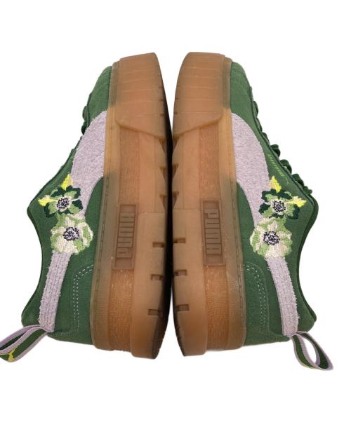 PUMA（プーマ）PUMA (プーマ) MAYZE LIBERTY GREENER PASTURES PASTEL LILAC シューズ グリーン サイズ:23.5の古着・服飾アイテム