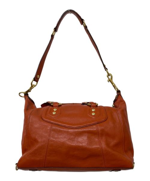 COACH（コーチ）COACH (コーチ) Ashley Satchel Leather Handbag/アシュレイ サッチェル レザー ハンドバッグ エンジの古着・服飾アイテム