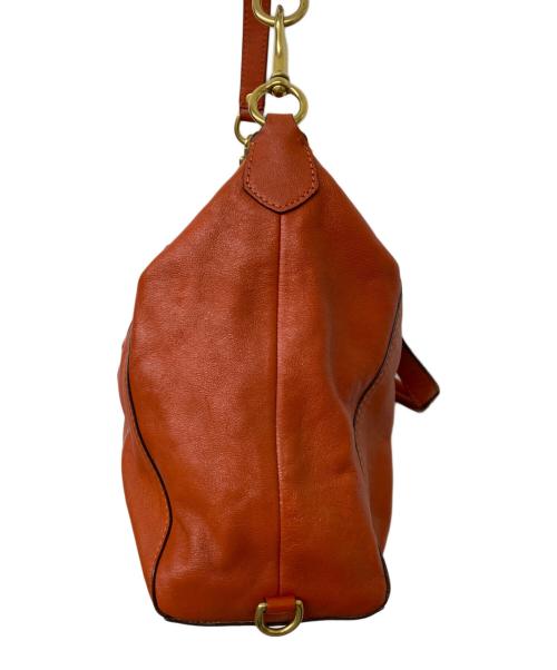 COACH（コーチ）COACH (コーチ) Ashley Satchel Leather Handbag/アシュレイ サッチェル レザー ハンドバッグ エンジの古着・服飾アイテム