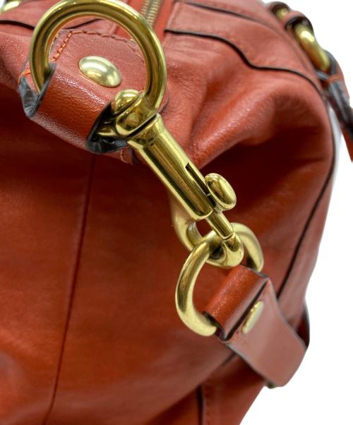 COACH（コーチ）COACH (コーチ) Ashley Satchel Leather Handbag/アシュレイ サッチェル レザー ハンドバッグ エンジの古着・服飾アイテム