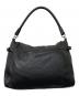 Kate Spade (ケイトスペード) フラップレザーセミショルダーバッグ ブラック：8000円