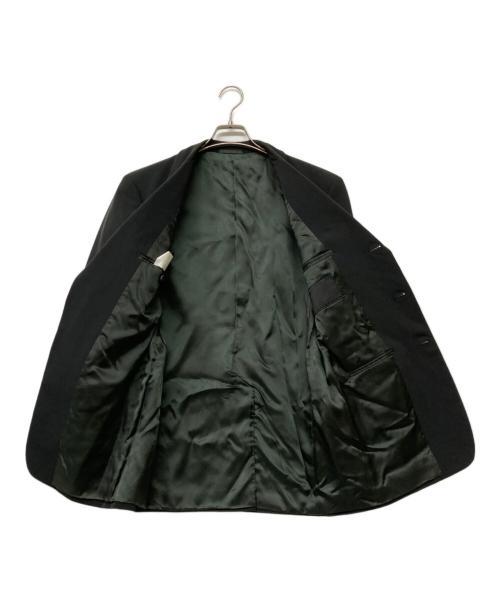PRADA（プラダ）PRADA (プラダ) 段返り3Bセットアップスーツ ブラック サイズ:SIZE46の古着・服飾アイテム