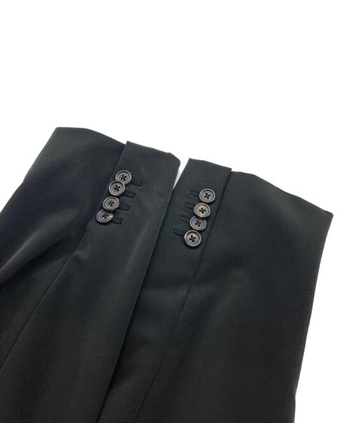 PRADA（プラダ）PRADA (プラダ) 段返り3Bセットアップスーツ ブラック サイズ:SIZE46の古着・服飾アイテム