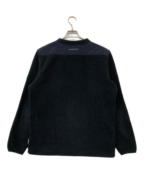 MAMMUT（マムート）MAMMUT (マムート) Moonstone Hybrid ML Crew Neck/ムーンストーン・ハイブリッド・エムエル・クルーネック ブラック サイズ:Mの古着・服飾アイテム