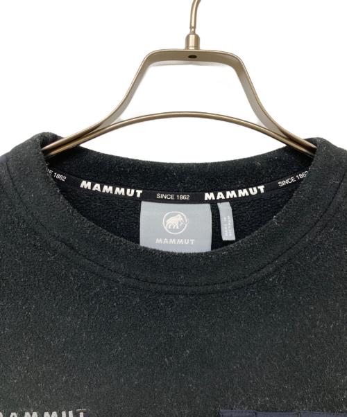 MAMMUT（マムート）MAMMUT (マムート) Moonstone Hybrid ML Crew Neck/ムーンストーン・ハイブリッド・エムエル・クルーネック ブラック サイズ:Mの古着・服飾アイテム