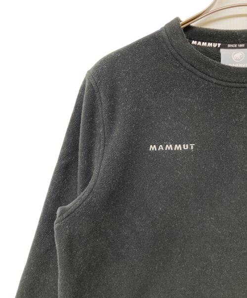 MAMMUT（マムート）MAMMUT (マムート) Moonstone Hybrid ML Crew Neck/ムーンストーン・ハイブリッド・エムエル・クルーネック ブラック サイズ:Mの古着・服飾アイテム