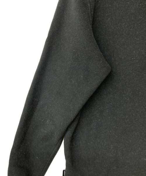 MAMMUT（マムート）MAMMUT (マムート) Moonstone Hybrid ML Crew Neck/ムーンストーン・ハイブリッド・エムエル・クルーネック ブラック サイズ:Mの古着・服飾アイテム