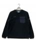 MAMMUT（マムート）の古着「Moonstone Hybrid ML Crew Neck/ムーンストーン・ハイブリッド・エムエル・クルーネック」｜ブラック