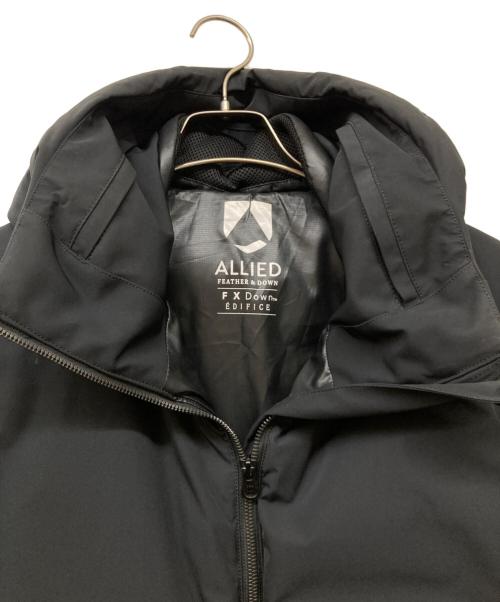 EDIFICE（エディフィス）EDIFICE (エディフィス) ALLIED FX ダウンジャケット ブラック サイズ:不明の古着・服飾アイテム
