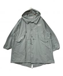 9090（9090）の古着「9090 Angel Snow Parka(ナインティナインティ エンジェル スノー パーカー)」｜スカイブルー