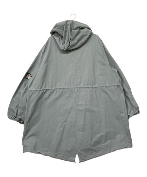 9090（9090）9090 (9090) 9090 Angel Snow Parka(ナインティナインティ エンジェル スノー パーカー) スカイブルー サイズ:sizeMの古着・服飾アイテム
