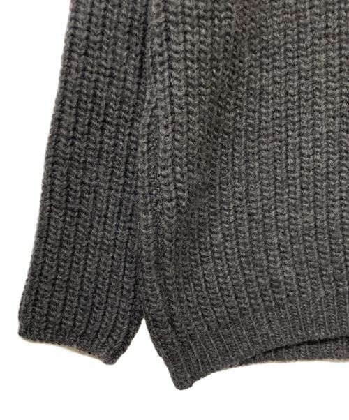 OUR LEGACY（アワーレガシー）OUR LEGACY (アワーレガシー) 22AW BIG PIQUET WOLF GREY CHUNKY WOOL/ビッグ・ピケ・ウルフ・グレイ・チャンキー・ウール ブラック サイズ:46の古着・服飾アイテム