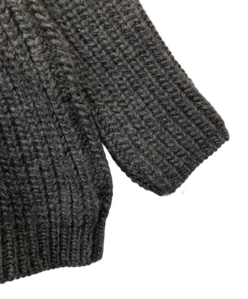 OUR LEGACY（アワーレガシー）OUR LEGACY (アワーレガシー) 22AW BIG PIQUET WOLF GREY CHUNKY WOOL/ビッグ・ピケ・ウルフ・グレイ・チャンキー・ウール ブラック サイズ:46の古着・服飾アイテム