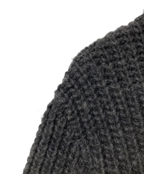 OUR LEGACY（アワーレガシー）OUR LEGACY (アワーレガシー) 22AW BIG PIQUET WOLF GREY CHUNKY WOOL/ビッグ・ピケ・ウルフ・グレイ・チャンキー・ウール ブラック サイズ:46の古着・服飾アイテム