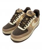 NIKEナイキ）の古着「AIR FORCE 1 '07 LV8 EMB(エア フォース ワン ゼロセブン エレベイト イーエムビー)」｜HEMP/COCONUT MILK-BA