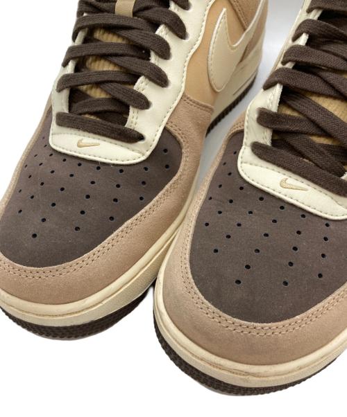 NIKE（ナイキ）NIKE (ナイキ) AIR FORCE 1 '07 LV8 EMB(エア フォース ワン ゼロセブン エレベイト イーエムビー) HEMP/COCONUT MILK-BA サイズ:size27㎝の古着・服飾アイテム