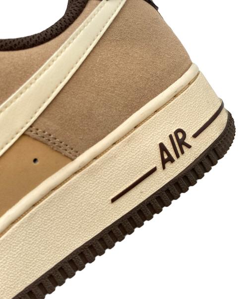 NIKE（ナイキ）NIKE (ナイキ) AIR FORCE 1 '07 LV8 EMB(エア フォース ワン ゼロセブン エレベイト イーエムビー) HEMP/COCONUT MILK-BA サイズ:size27㎝の古着・服飾アイテム