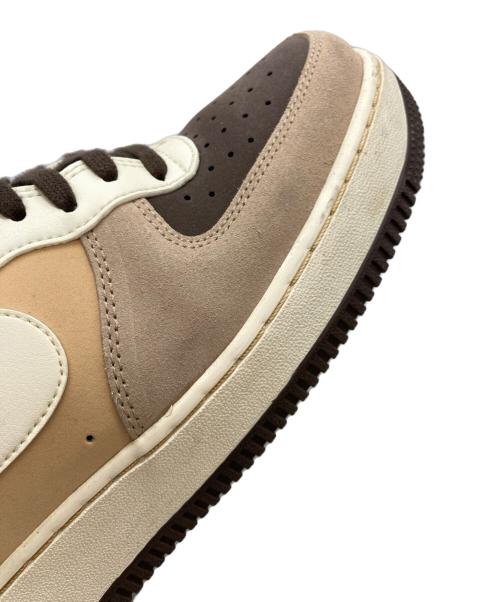NIKE（ナイキ）NIKE (ナイキ) AIR FORCE 1 '07 LV8 EMB(エア フォース ワン ゼロセブン エレベイト イーエムビー) HEMP/COCONUT MILK-BA サイズ:size27㎝の古着・服飾アイテム