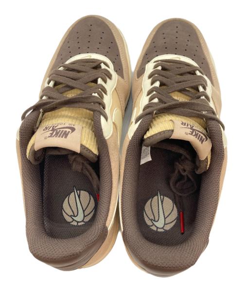 NIKE（ナイキ）NIKE (ナイキ) AIR FORCE 1 '07 LV8 EMB(エア フォース ワン ゼロセブン エレベイト イーエムビー) HEMP/COCONUT MILK-BA サイズ:size27㎝の古着・服飾アイテム
