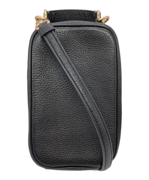 COACH（コーチ）COACH (コーチ) 2WAY ショルダー付 スマホショルダー クロスボディ ミニ ブラックの古着・服飾アイテム