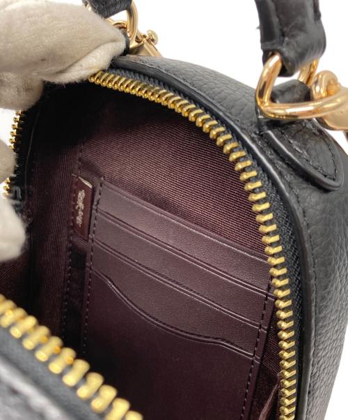 COACH（コーチ）COACH (コーチ) 2WAY ショルダー付 スマホショルダー クロスボディ ミニ ブラックの古着・服飾アイテム