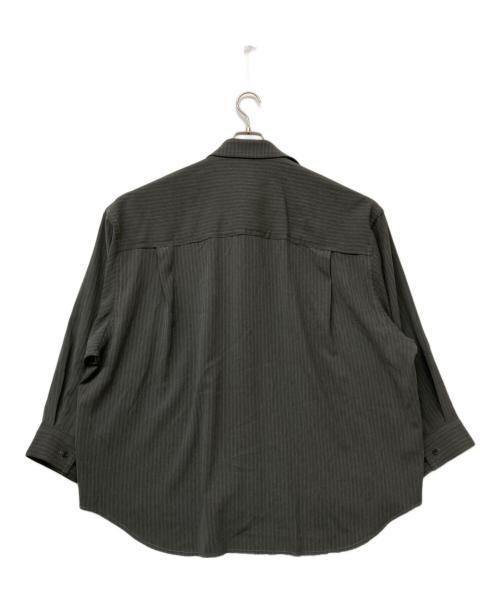 CODA（コーダ）CODA WOOL POLY 2IN1 DOPUBLE LAYERED REVERSIBLE HYBRUD SHIRT/ウール ポリ ツーインワン ダブル レイヤード リバーシブル ハイブリッド シャツ グレー サイズ:S 未使用品の古着・服飾アイテム