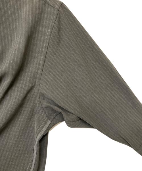 CODA（コーダ）CODA WOOL POLY 2IN1 DOPUBLE LAYERED REVERSIBLE HYBRUD SHIRT/ウール ポリ ツーインワン ダブル レイヤード リバーシブル ハイブリッド シャツ グレー サイズ:S 未使用品の古着・服飾アイテム