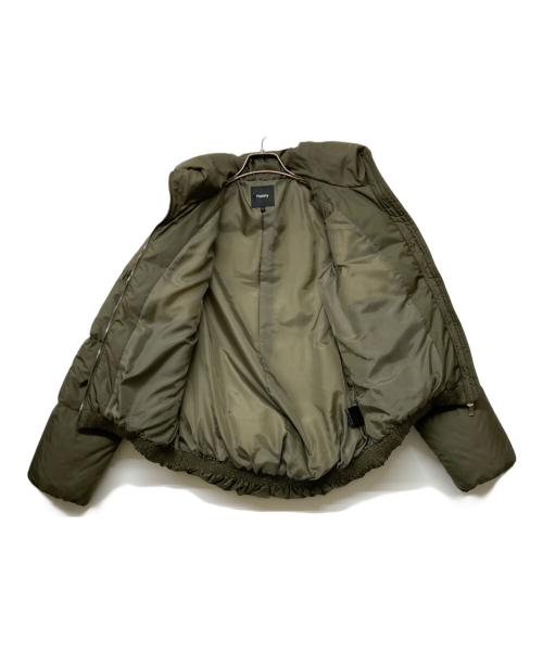 theory（セオリー）theory (セオリー) MOMO ダウンジャケット オリーブ サイズ:SIZESの古着・服飾アイテム