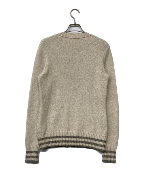 TORY BURCH（トリーバーチ）TORY BURCH (トリーバーチ) ラメロゴニット ベージュ サイズ:Sの古着・服飾アイテム