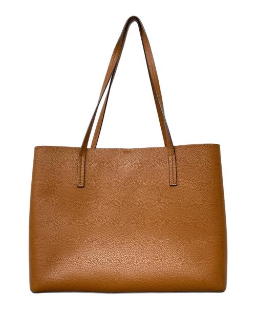 TORY BURCH（トリーバーチ）TORY BURCH (トリーバーチ) ブレイクセンタージップトートバッグ ベージュの古着・服飾アイテム