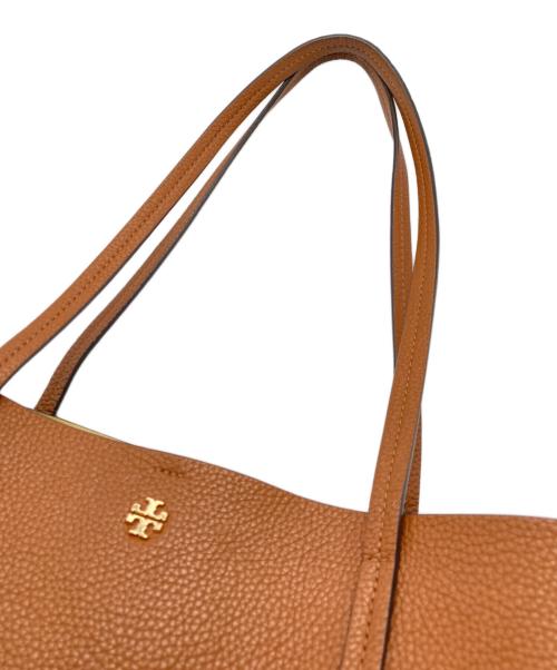 TORY BURCH（トリーバーチ）TORY BURCH (トリーバーチ) ブレイクセンタージップトートバッグ ベージュの古着・服飾アイテム