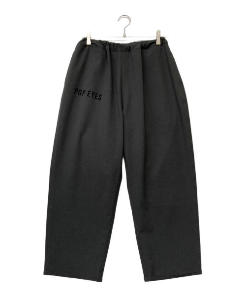 pop eyes（ポップアイズ）POP EYES (ポップアイズ) Easy Slacks/イージースラックス グレー サイズ:Mの古着・服飾アイテム