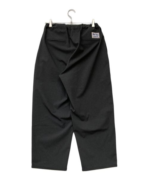 pop eyes（ポップアイズ）POP EYES (ポップアイズ) Easy Slacks/イージースラックス グレー サイズ:Mの古着・服飾アイテム