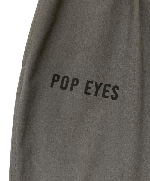 pop eyes（ポップアイズ）POP EYES (ポップアイズ) Easy Slacks/イージースラックス グレー サイズ:Mの古着・服飾アイテム