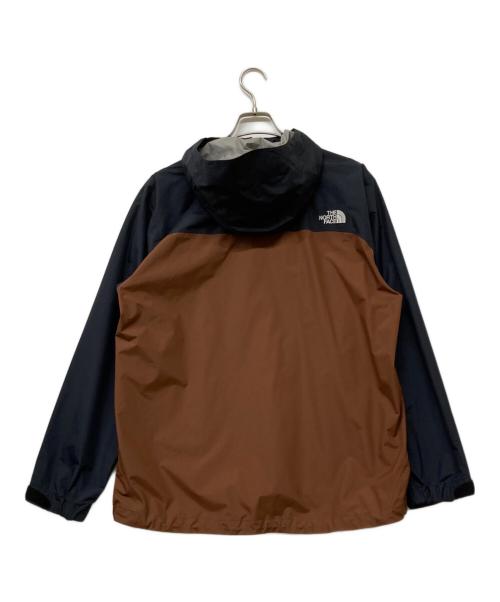 THE NORTH FACE（ザ ノース フェイス）THE NORTH FACE (ザ ノース フェイス) ドットショットジャケット ネイビー×ブラウン サイズ:Lの古着・服飾アイテム