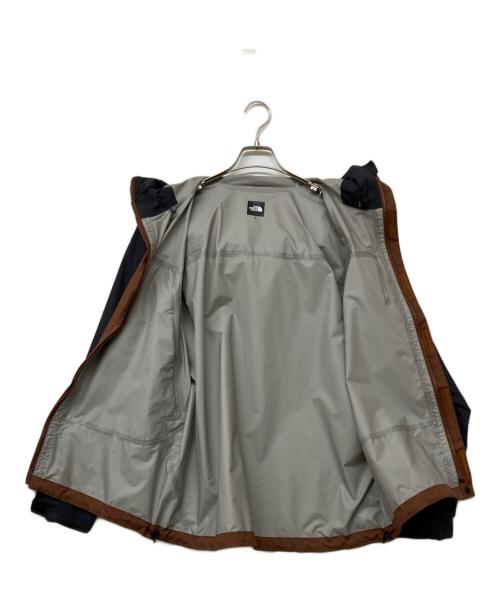 THE NORTH FACE（ザ ノース フェイス）THE NORTH FACE (ザ ノース フェイス) ドットショットジャケット ネイビー×ブラウン サイズ:Lの古着・服飾アイテム