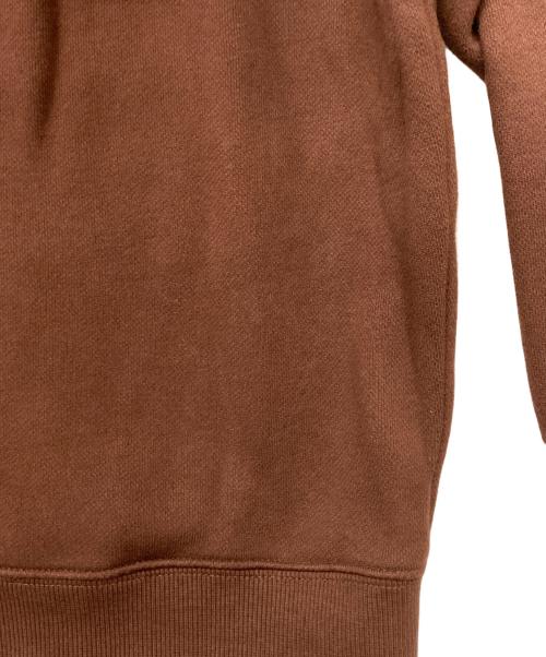 Champion（チャンピオン）Champion (チャンピオン) ハーフジップスウェット ブラウン サイズ:sizeMの古着・服飾アイテム