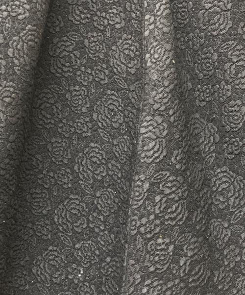BLACK COMME des GARCONS（ブラックコムデギャルソン）BLACK COMME des GARCONS (ブラックコムデギャルソン) ジャガードバルーンスカート ブラック サイズ:SIZEXXSの古着・服飾アイテム