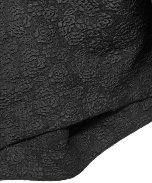 BLACK COMME des GARCONS（ブラックコムデギャルソン）BLACK COMME des GARCONS (ブラックコムデギャルソン) ジャガードバルーンスカート ブラック サイズ:SIZEXXSの古着・服飾アイテム