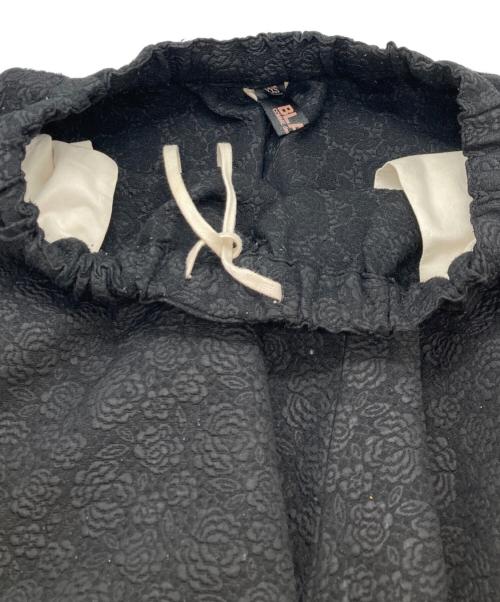 BLACK COMME des GARCONS（ブラックコムデギャルソン）BLACK COMME des GARCONS (ブラックコムデギャルソン) ジャガードバルーンスカート ブラック サイズ:SIZEXXSの古着・服飾アイテム