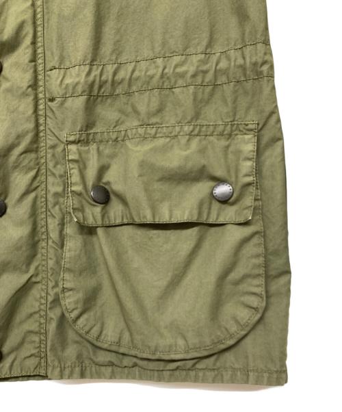 Barbour（バブアー）Barbour (バブアー) OVERDYED SL DURHAM(オーバーダイド　エスエル　ダラム) カーキ サイズ:sizeSの古着・服飾アイテム