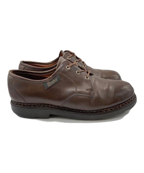 PARABOOT（パラブーツ）PARABOOT (パラブーツ) CASTEL レザーシューズ ブラウン サイズ:SIZE7の古着・服飾アイテム