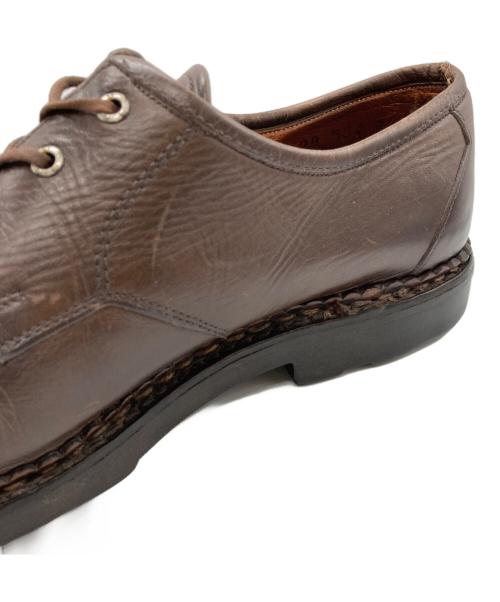 PARABOOT（パラブーツ）PARABOOT (パラブーツ) CASTEL レザーシューズ ブラウン サイズ:SIZE7の古着・服飾アイテム