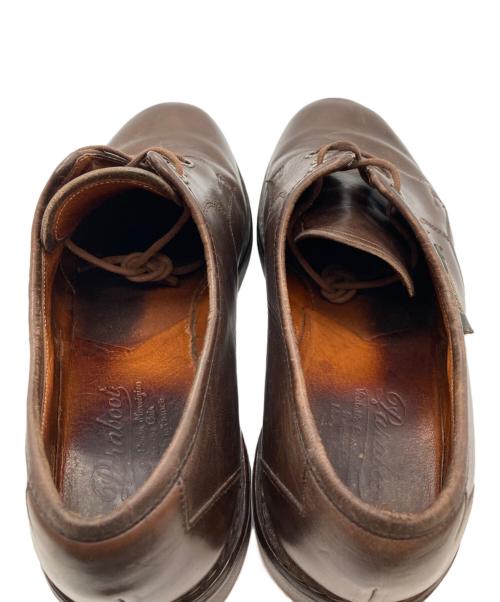PARABOOT（パラブーツ）PARABOOT (パラブーツ) CASTEL レザーシューズ ブラウン サイズ:SIZE7の古着・服飾アイテム